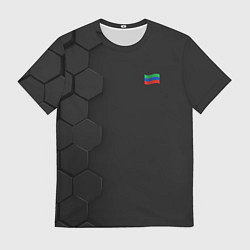 Мужская футболка Дагестан Флаг и Герб