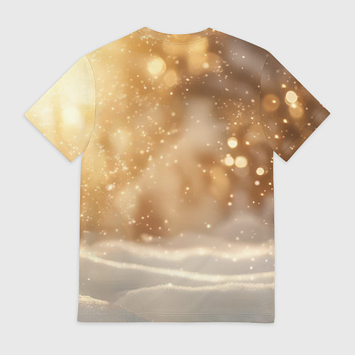 Мужская футболка Довольная рыжая лисичка / 3D-принт – фото 2