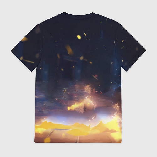 Мужская футболка Пикачу диджей / 3D-принт – фото 2