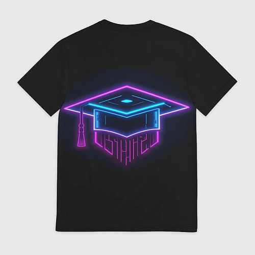 Мужская футболка Неоновый магистр / 3D-принт – фото 2