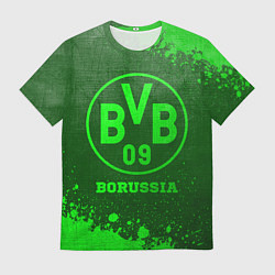 Футболка мужская Borussia - green gradient, цвет: 3D-принт