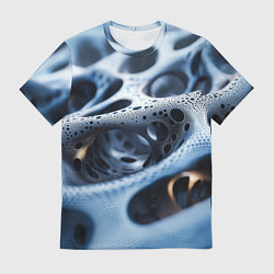 Мужская футболка Текстура объемных сот