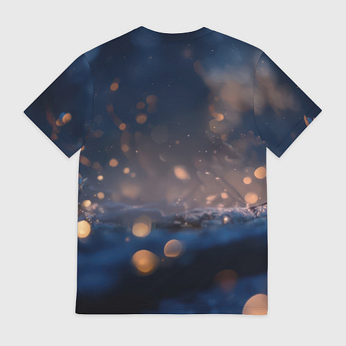 Мужская футболка Милые влюбленные совушки / 3D-принт – фото 2