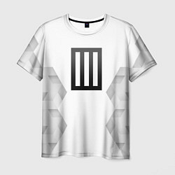 Футболка мужская Paramore white poly, цвет: 3D-принт