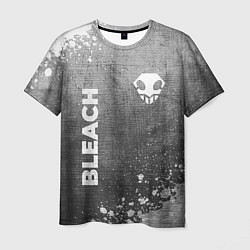 Футболка мужская Bleach - grey gradient вертикально, цвет: 3D-принт