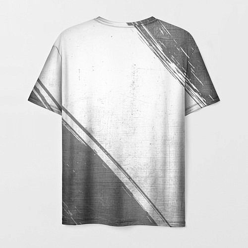 Мужская футболка Behemoth - white gradient вертикально / 3D-принт – фото 2