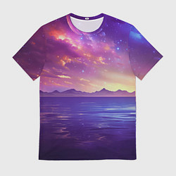 Мужская футболка Волшебная галактика