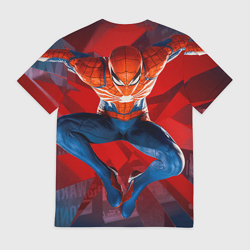 Мужская футболка Fly spiderman / 3D-принт – фото 2