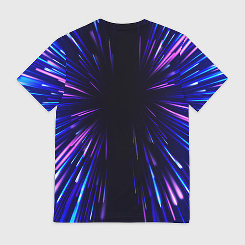 Мужская футболка Nirvana neon energy / 3D-принт – фото 2