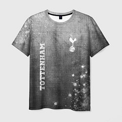 Футболка мужская Tottenham - grey gradient вертикально, цвет: 3D-принт