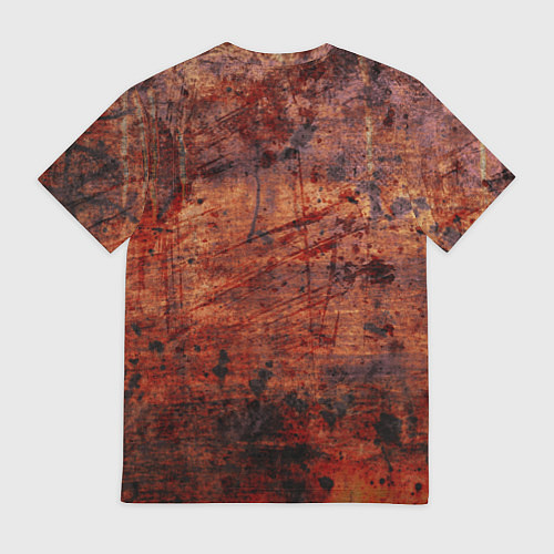 Мужская футболка Абстракция - rusty mood / 3D-принт – фото 2