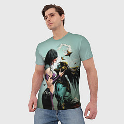 Футболка мужская Mileena & Kotal Kahn - Mortal Kombat, цвет: 3D-принт — фото 2