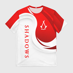 Мужская футболка Assassins creed - shadows