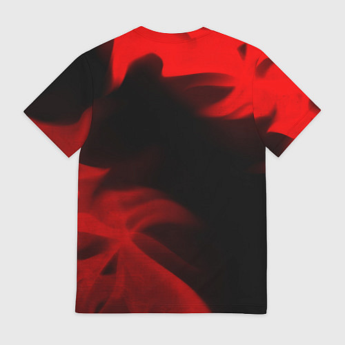 Мужская футболка Saab - red gradient вертикально / 3D-принт – фото 2