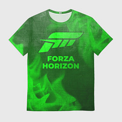 Футболка мужская Forza Horizon - green gradient, цвет: 3D-принт