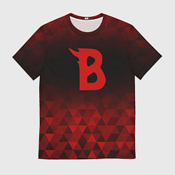 Футболка мужская Beastars red poly, цвет: 3D-принт