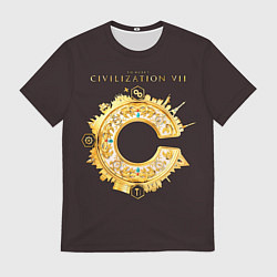Футболка мужская Civilization VII, цвет: 3D-принт