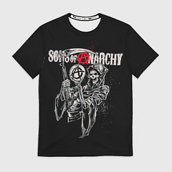Футболка мужская Sons Of Anarchy - death, цвет: 3D-принт