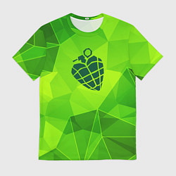 Футболка мужская Green Day green poly, цвет: 3D-принт