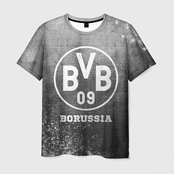 Футболка мужская Borussia - grey gradient, цвет: 3D-принт