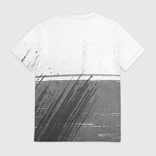 Мужская футболка Garbage - white gradient посередине / 3D-принт – фото 2