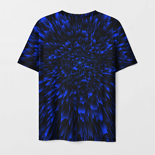 Мужская футболка Chelsea blue energy / 3D-принт – фото 2