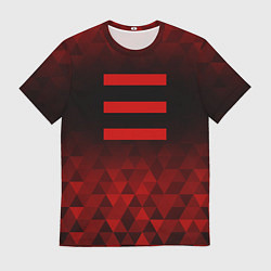 Футболка мужская OneRepublic red poly, цвет: 3D-принт