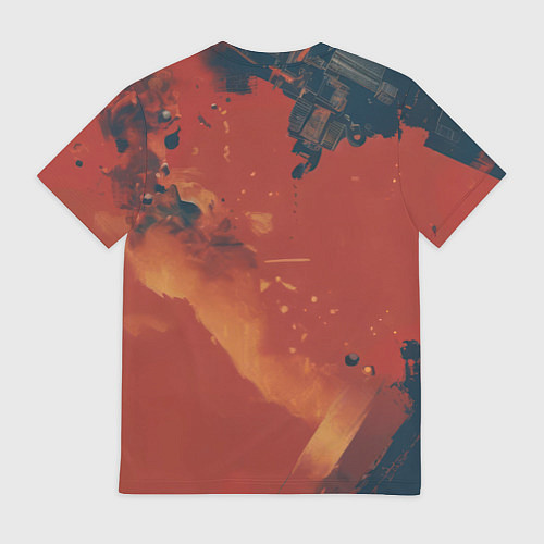 Мужская футболка Бандит Джокер / 3D-принт – фото 2