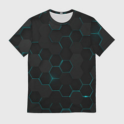 Мужская футболка Honeycombs