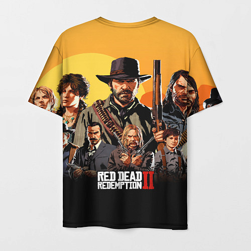 Мужская футболка Red Dead Redemption 2 / 3D-принт – фото 2