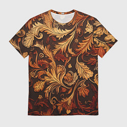 Мужская футболка Старый ковер текстура