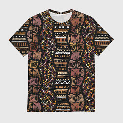 Мужская футболка Африканский орнамент этнический
