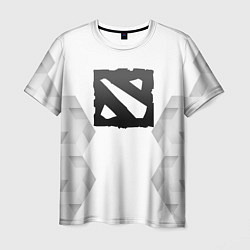 Футболка мужская Dota white poly, цвет: 3D-принт