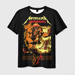 Футболка мужская Metallica - octopus monster, цвет: 3D-принт