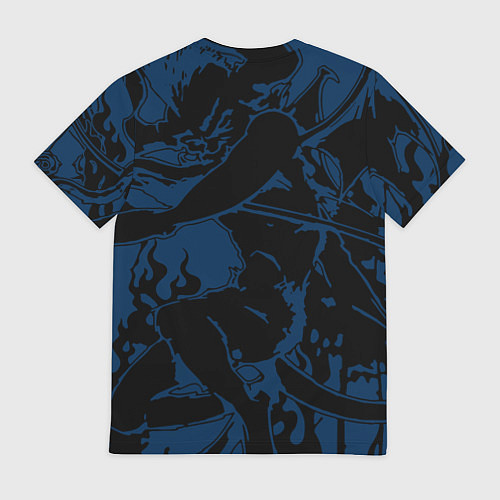 Мужская футболка Metallica - damn / 3D-принт – фото 2