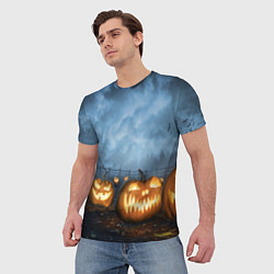 Футболка мужская Костюмы для halloween, цвет: 3D-принт — фото 2