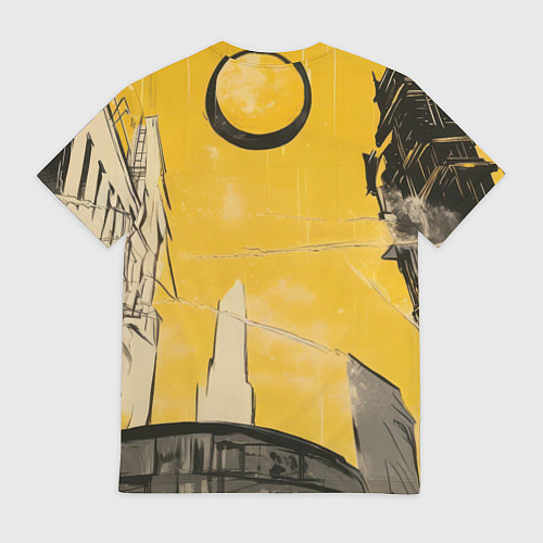 Мужская футболка Черный человек-паук / 3D-принт – фото 2