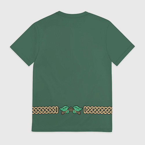 Мужская футболка Славянская богиня Берегиня / 3D-принт – фото 2