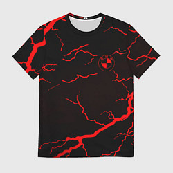 Мужская футболка BMW storm red color