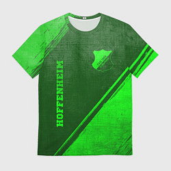 Футболка мужская Hoffenheim - green gradient вертикально, цвет: 3D-принт