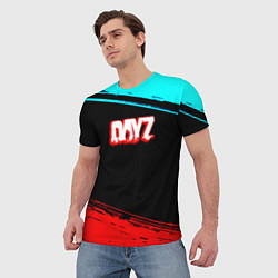 Футболка мужская Dayz neon color, цвет: 3D-принт — фото 2