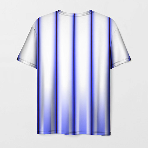 Мужская футболка Striped suit / 3D-принт – фото 2