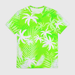 Мужская футболка Кислотные тропики