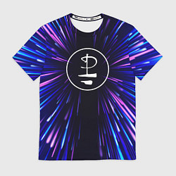 Футболка мужская Pink Floyd neon energy, цвет: 3D-принт