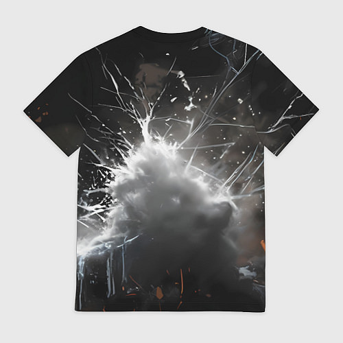 Мужская футболка Человек-паук в черном костюме / 3D-принт – фото 2