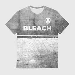 Футболка мужская Bleach - grey gradient посередине, цвет: 3D-принт