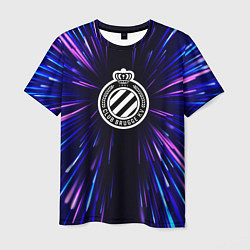 Футболка мужская Club Brugge neon energy, цвет: 3D-принт