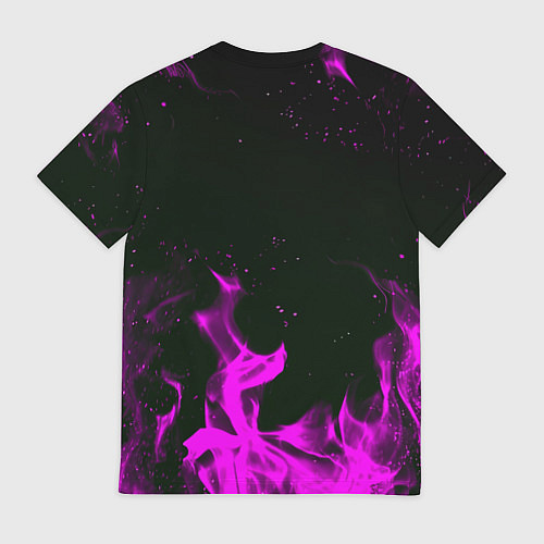 Мужская футболка Quake fire neon / 3D-принт – фото 2