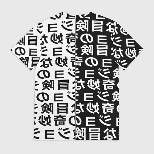 Мужская футболка Семь смертных грехов паттерн / 3D-принт – фото 2