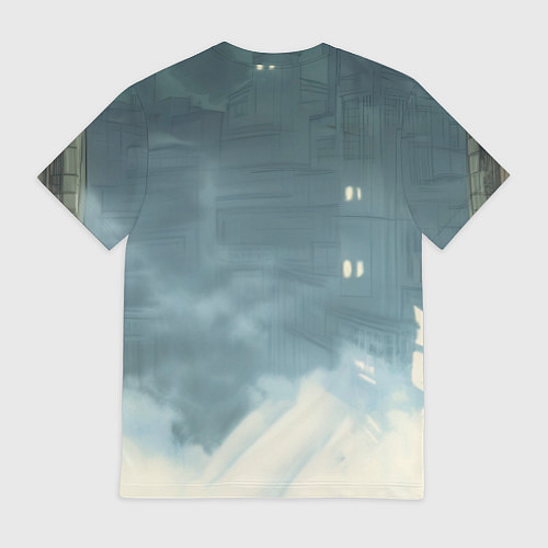 Мужская футболка Бэтмен старый стиль / 3D-принт – фото 2